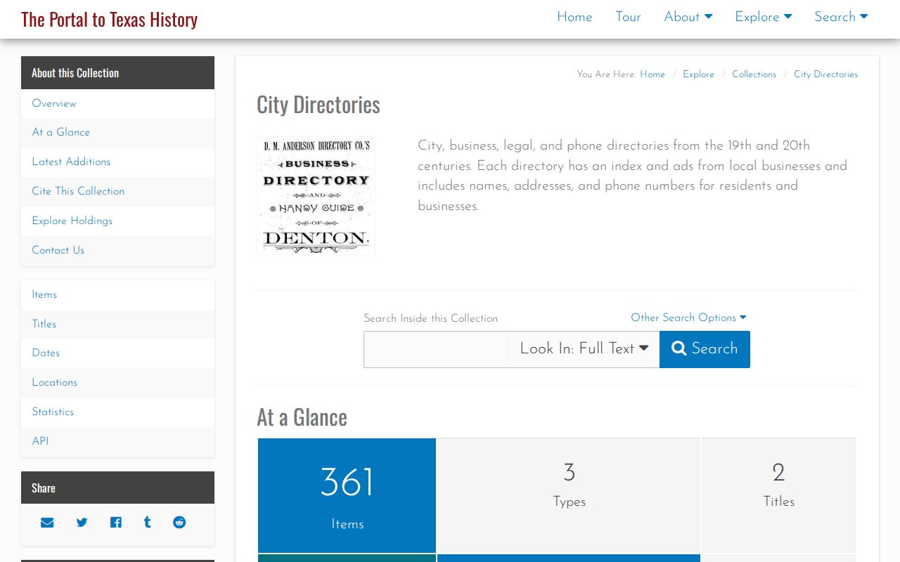 Leander city directory UNT Portal to Texas History collection