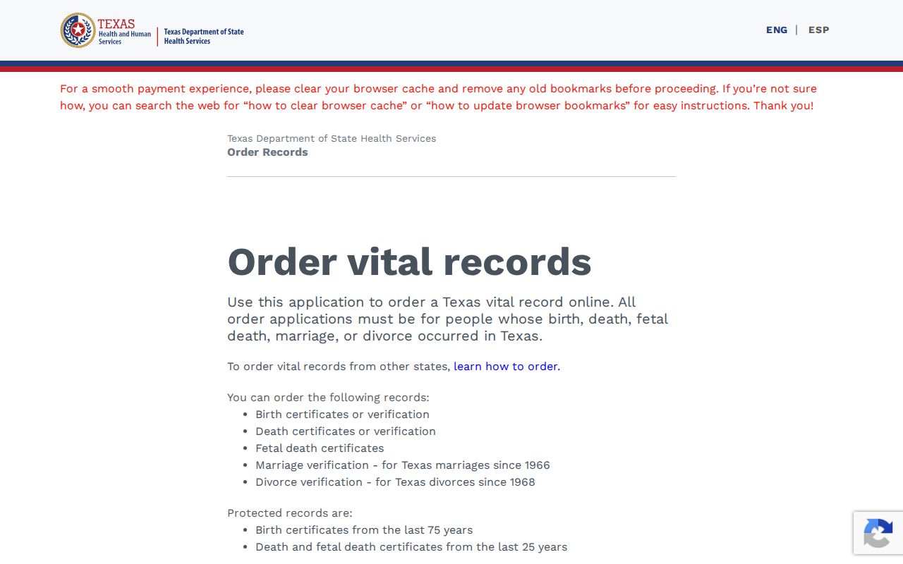 Leander residents directory Texas vital records portal